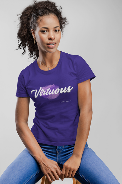 "Virtuous" Inspirational Women's Graphic T-Shirt