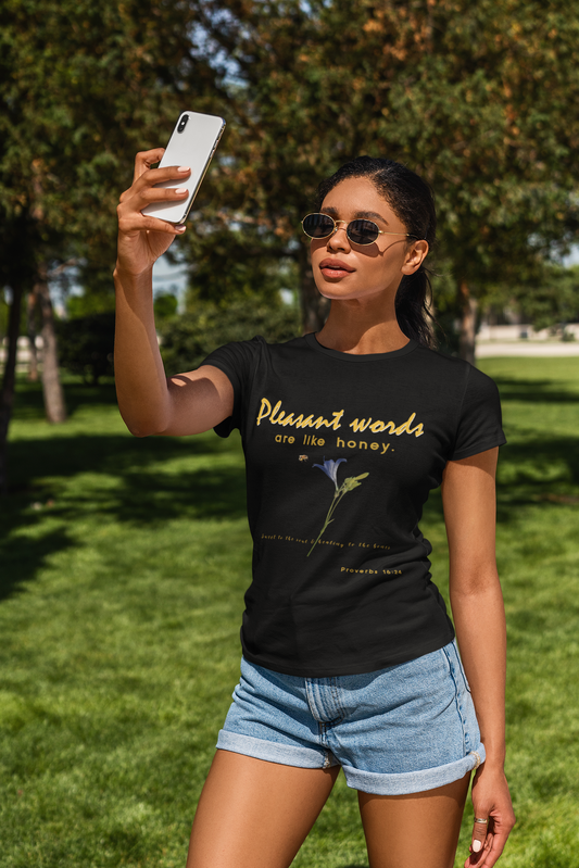 Pleasant Words Unisex Heavy Cotton Tee